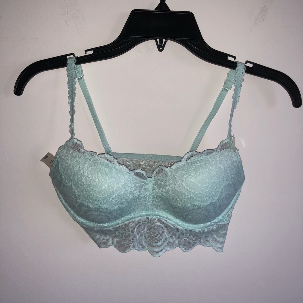Pink push-up bralette